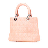 Medium Lambskin Cannage Lady Dior